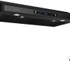 IKTCH 36 inch Range Hood 900 CFM, Black Under Cabinet Kitchen Vent Hood with 4 Speed ??Gesture Sensing&Touch Control Panel