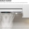 IKTCH 30 Inch Under Cabinet Range Hood with 900-CFM, 4 Speed Gesture Sensing&Touch Control Panel, Stainless Steel Kitchen Vent with 2 Pcs Baffle Filters(IKC01-30)